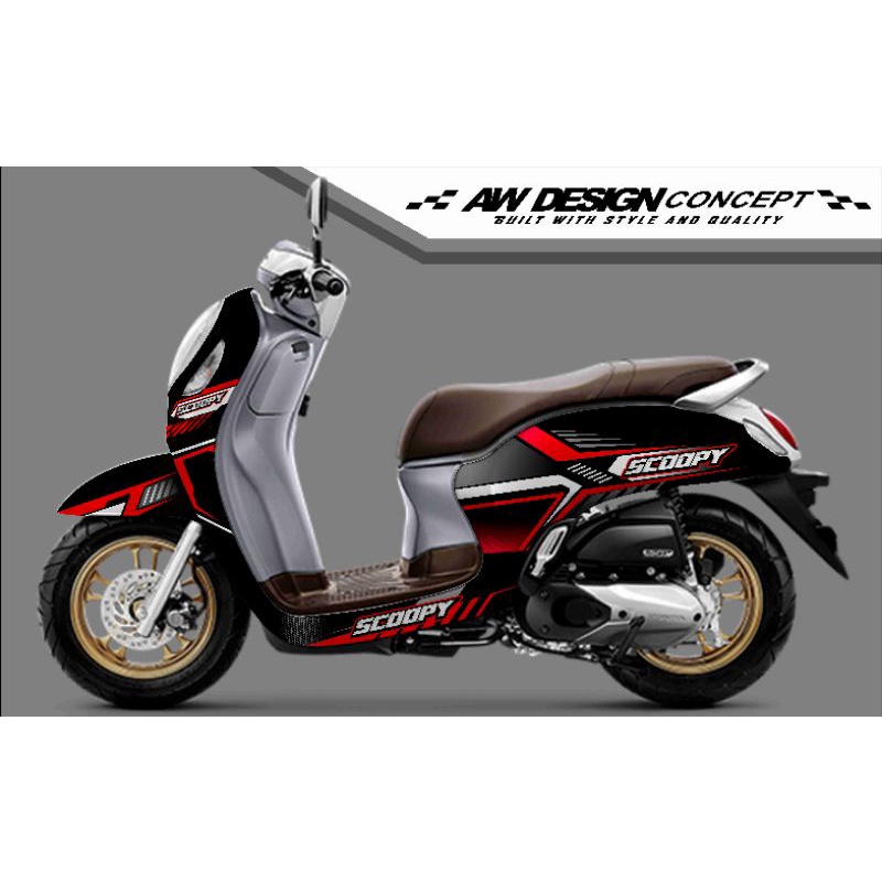 Decal Honda Scoopy New 2021/2022