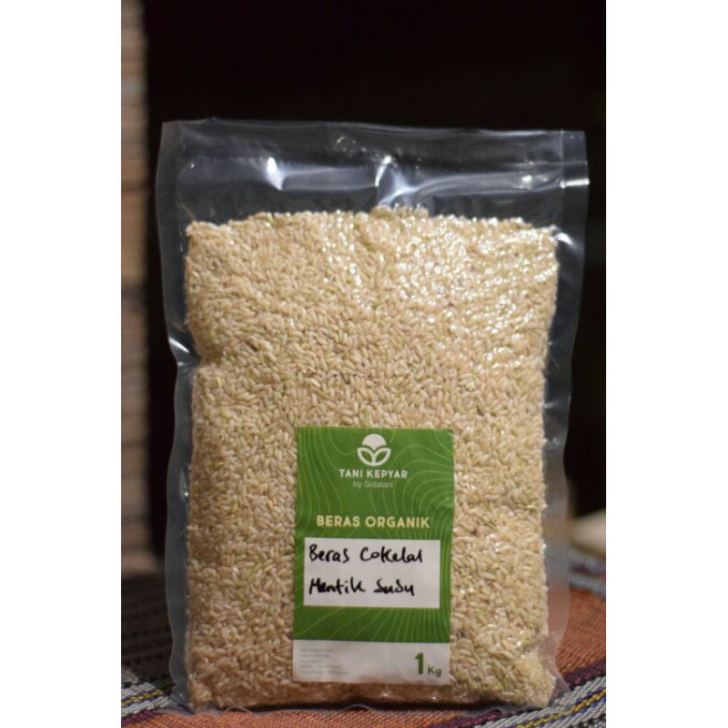 

Beras Cokelat Organik Menthik Susu