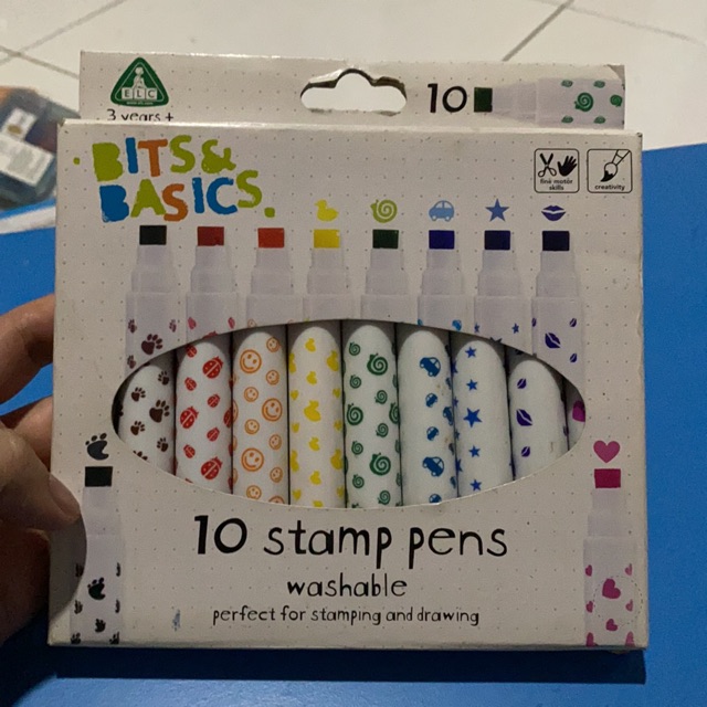 

10 stamp pen