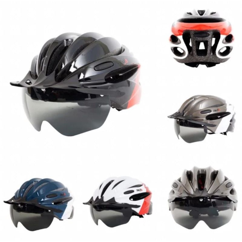 Helm Gowes Element RMB WP-05 Bicycle Helmet Sun Visor