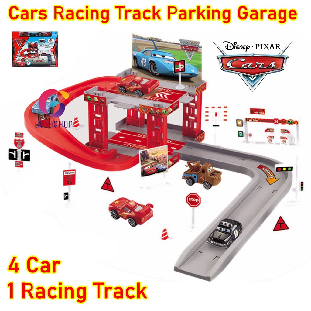 disney cars car garage