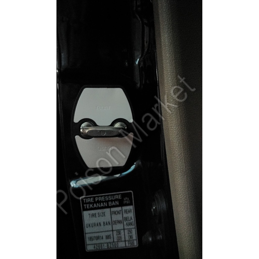Cover Door Lock "GM" untuk Mobil Toyota (Innova, Avanza) & Xenia
