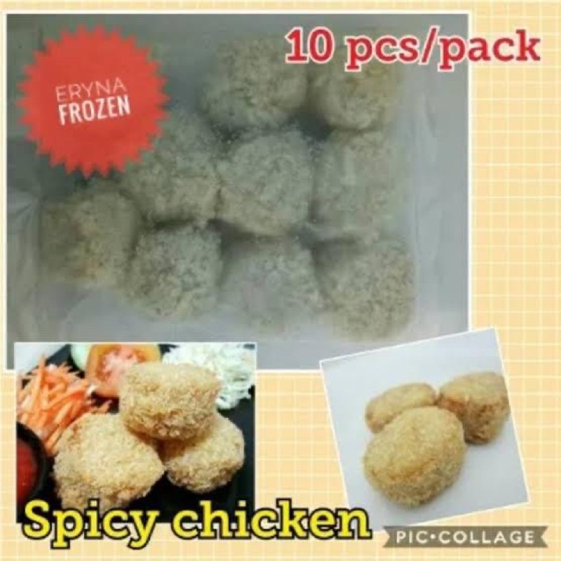 

Murah !! Spicy chicken siap saji