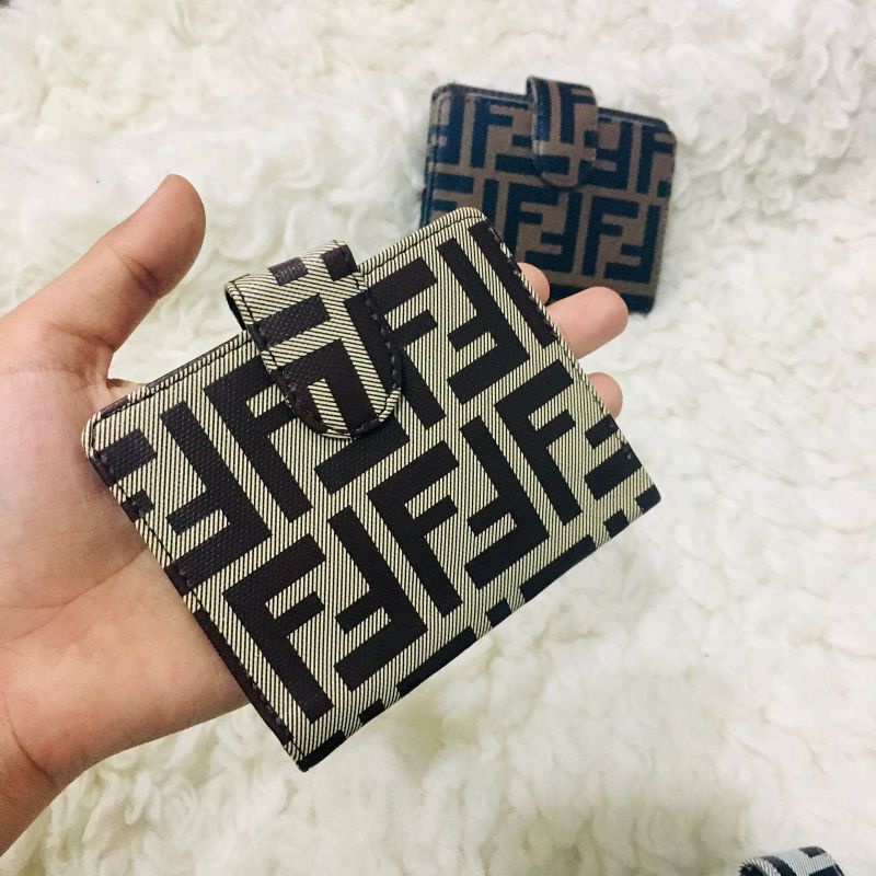 Dompet kartu FN x00314 slot kartu 14 ada slot uang Kertas Murah Import Wanita Pria