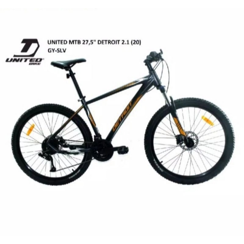 Sepeda Gunung/MTB United 27.5 Detroit 2.1