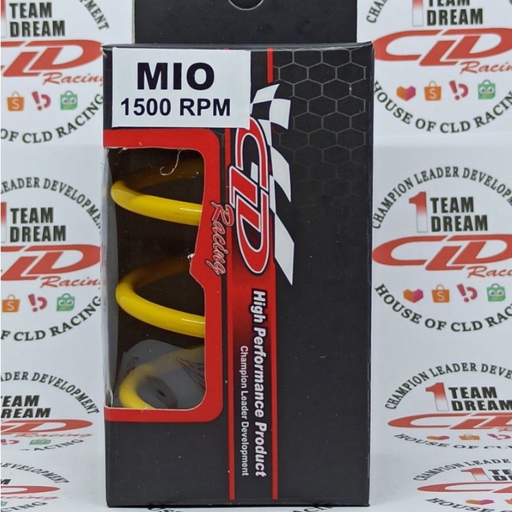 Per CVT 1500rpm Untuk Motor Mio, Mio Sporty, Mio Lama, Mio Soul, Merk CLD Per Cvt Racing