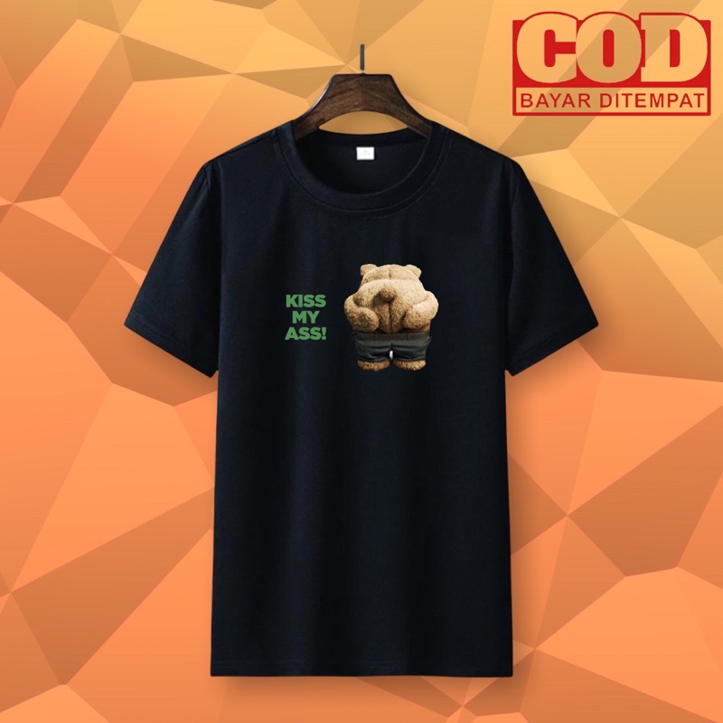 Milota Fashion Baju Kaos Distro Kiss My Ass