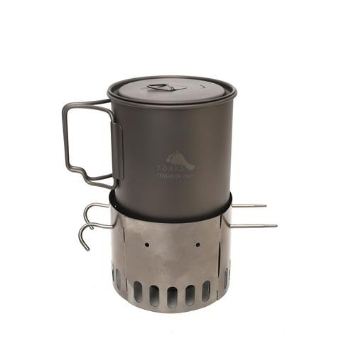 Kompor Camping TOAKS TiStand Alcohol Stove Dual Stand and Windscreen