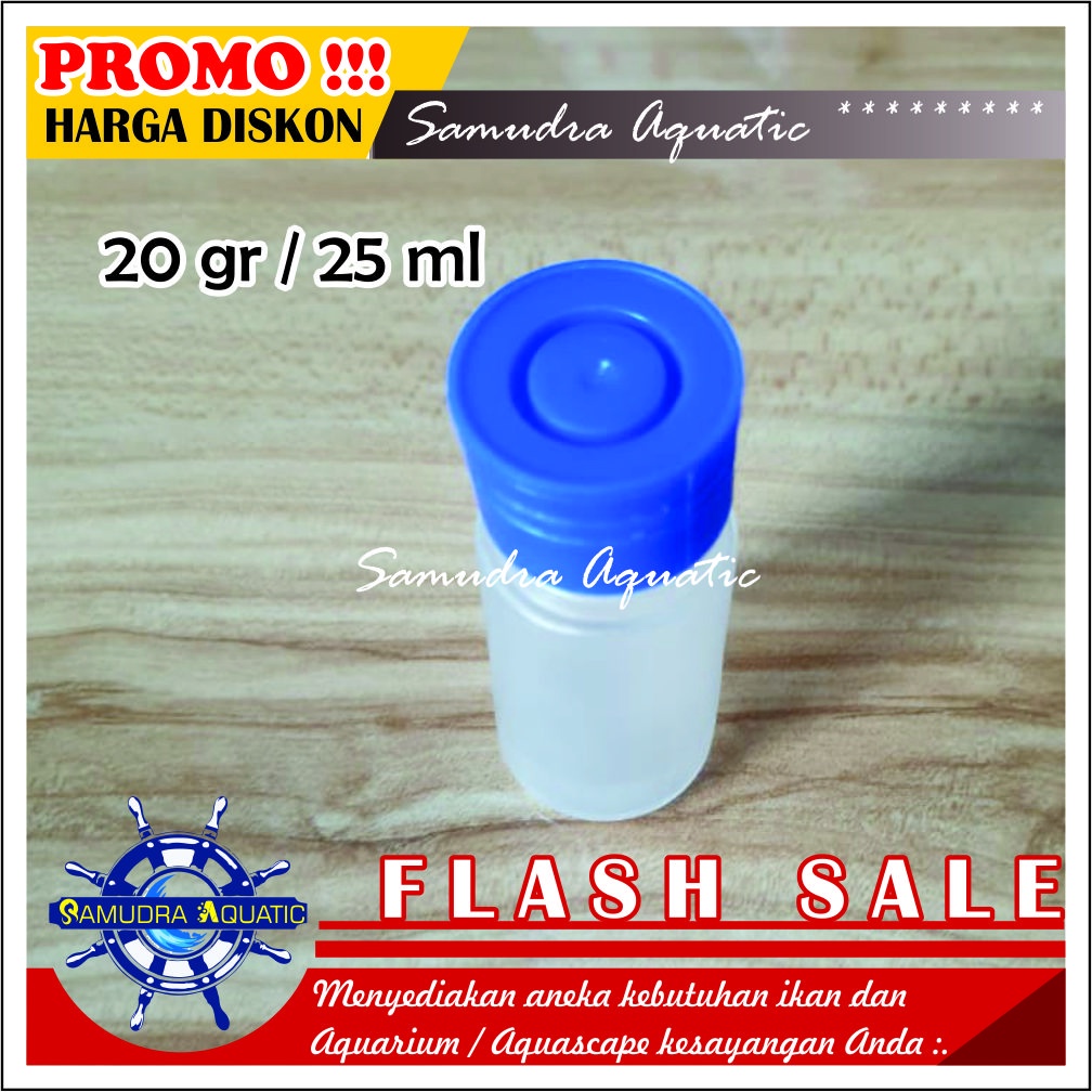 Botol Repack 20gr / 25 ml, Botol Plastik Kemasan Kosong