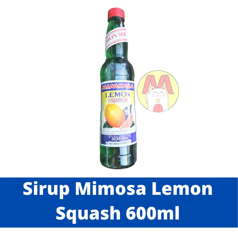 

Sirup Mimosa Lemon Squash 600ml Sirup Khas Madiun Segar Enak