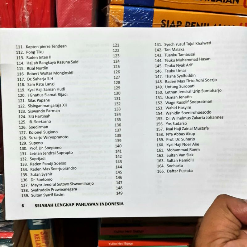 Edisi Terbaru : Buku Sejarah Lengkap Pahlawan Indonesia - Buku Wajib SD SMP SMA sampai UMUM