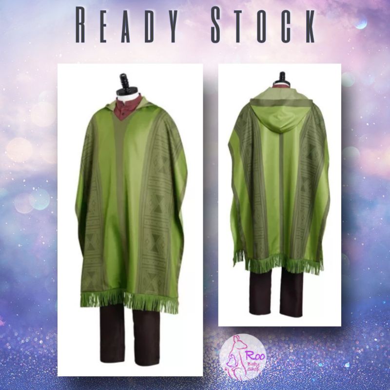 Cloak Encanto - Baju Bruno Encanto Kostum