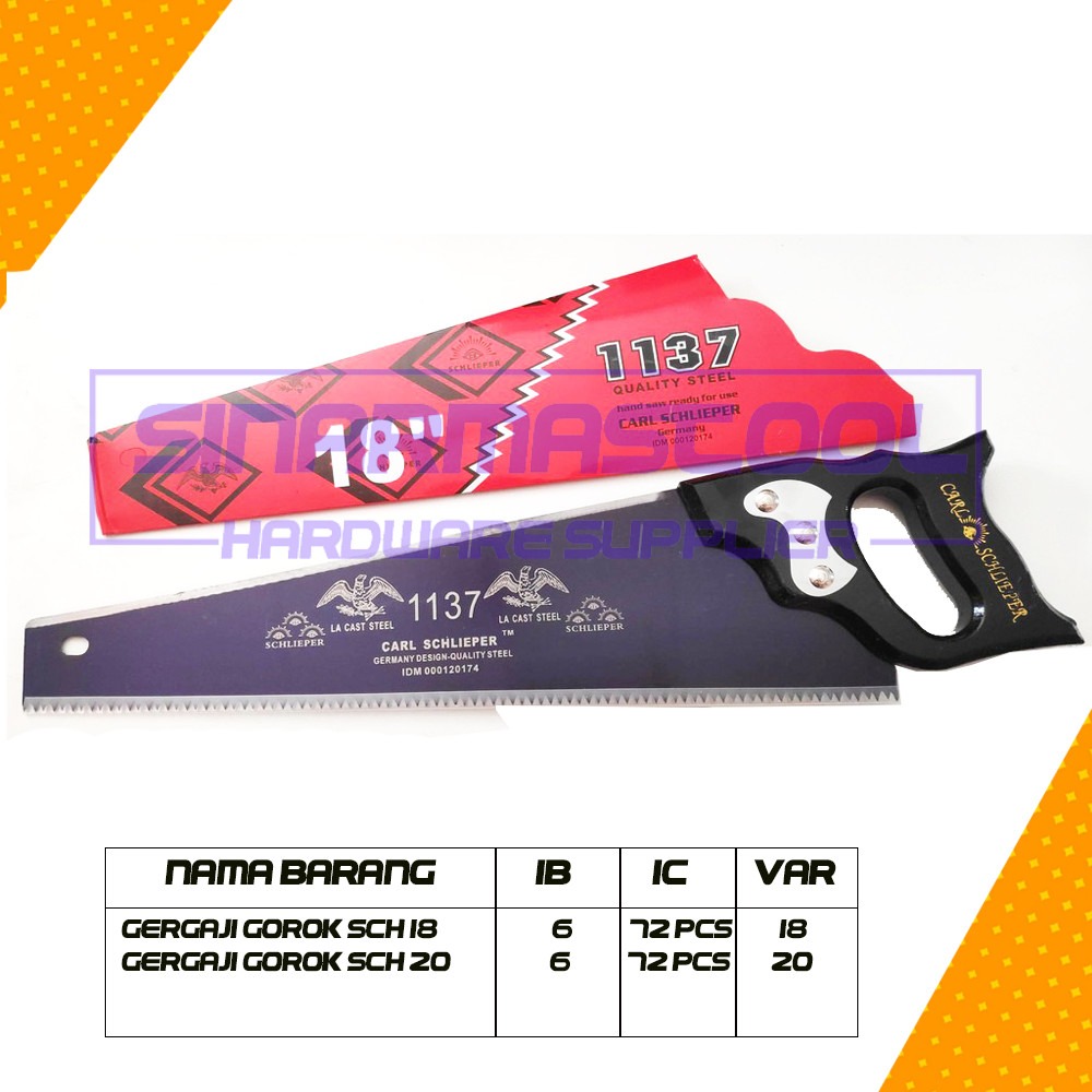 Gergaji Gorok Schlieper 18 1137