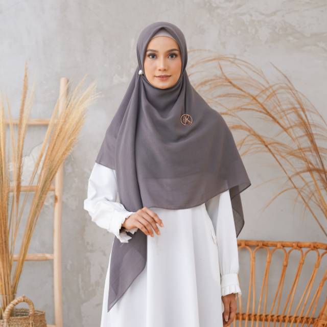 

Irsalina Basic Voal Syar'i Charcoal