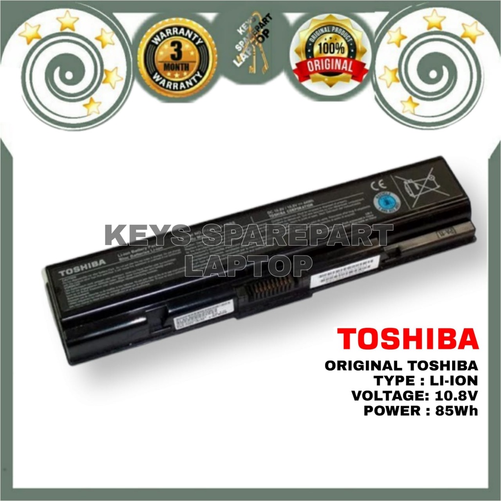 Baterai Battery Batre Toshiba Portege M600 Tecra M8 PA3595 Satellite U300 U305 PA3595 Dynabook CX SS M40 M41 M42 Equium A100 Original