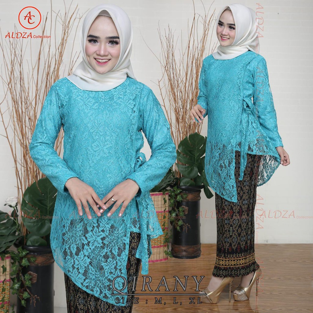 Set Kebaya Brukat Qirany Berbagai Macam Warna