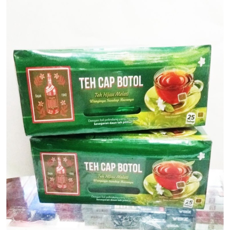 

Teh cap botol celub isi 25