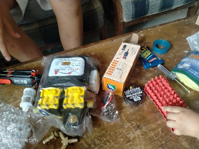 Filter / Saringan Pompa Air Dc 12v Dinamo Sprayer Water Pump Best Seller