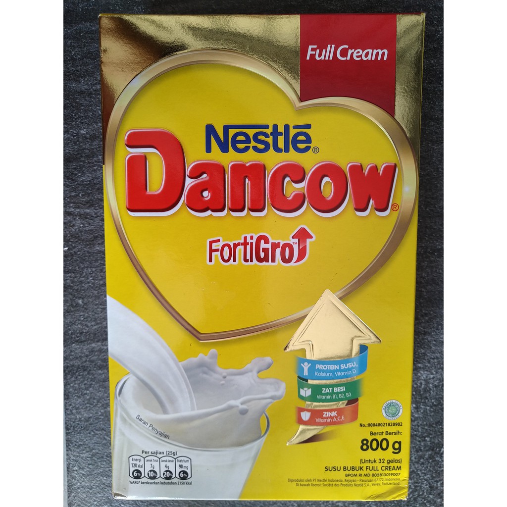 

Dancow Fortigro Full Cream 200gr