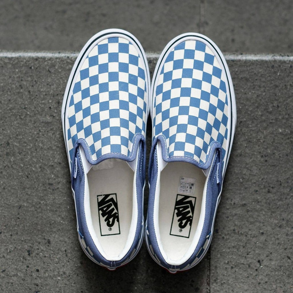 Vans Slipon Check BlueMirage BNIB