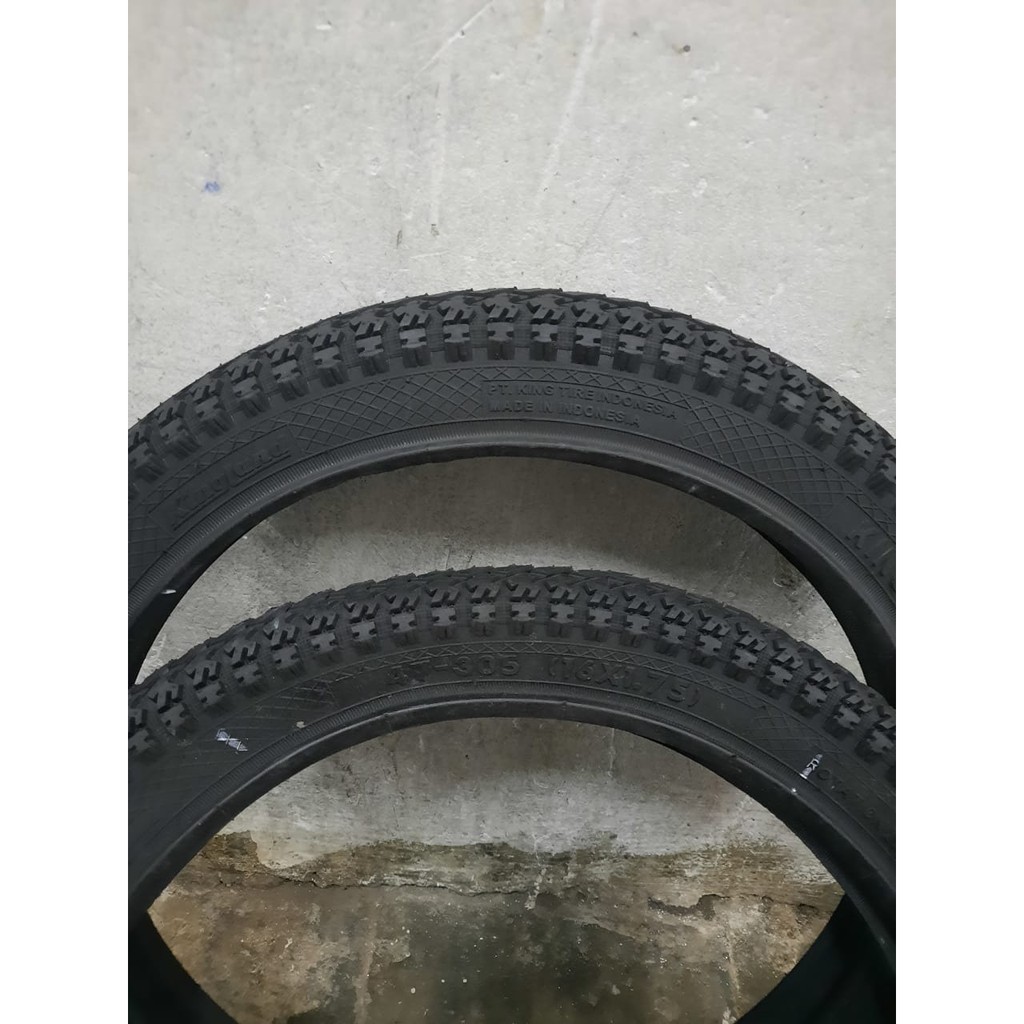 TERMURAH!!! Ban Luar Sepeda Ukuran 16 x 1.75 / ATLANTIS Hitam / Realpict / Satuan