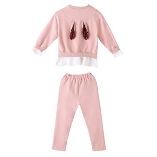 one set anak  cewek import  baju  perempuan anak  korean  style 