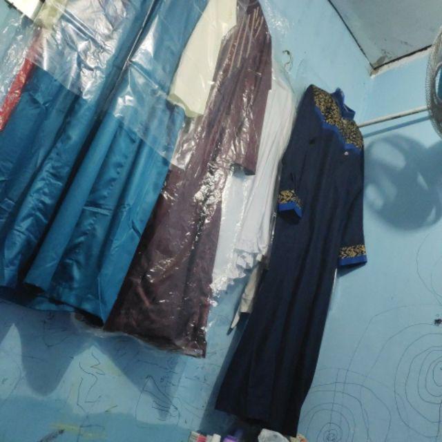 Gamis Hawi Exclusive Motif Batik 1 & 2 / Gamis Pria Slim Fit /jubah Laki Laki-laki Pria/gamis Atqiya