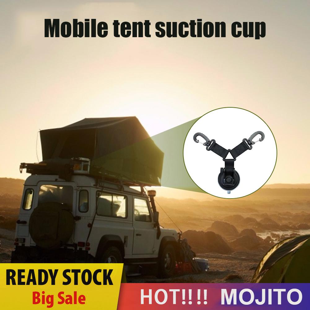 Kait Gantung Portable Multifungsi Dengan Suction Cup Untuk Mobil / Tenda Camping