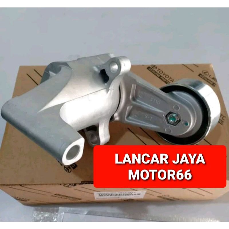 Tensioner Assy Fanbelt Fan Belt Toyota Innova Fortuner Hilux Bensin Th 2004 2005 2006 2007 2008 2009