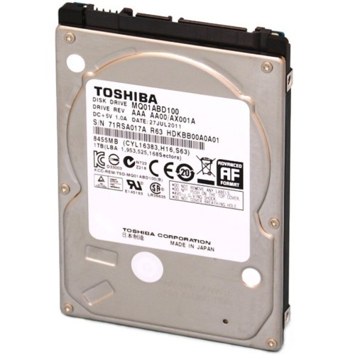 Hdd harddisk laptop 2.5” 1tb sata toshiba