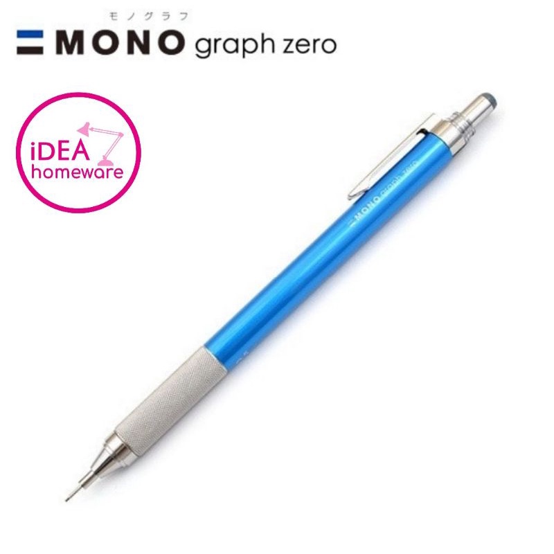 

Tombow Pensil Mekanik Mono Graph Zero Biru 0.5 mm DPA-162C Made Japan