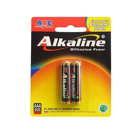 ABC Alkaline Baterai AAA LR3 (2pcs) (486)