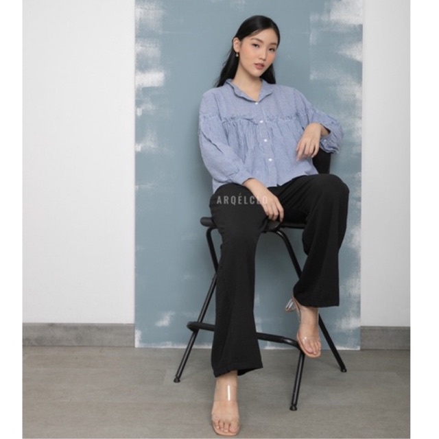 Arqelclo - Dami 다미 Blouse - Blouse Wanita - Blouse Busui