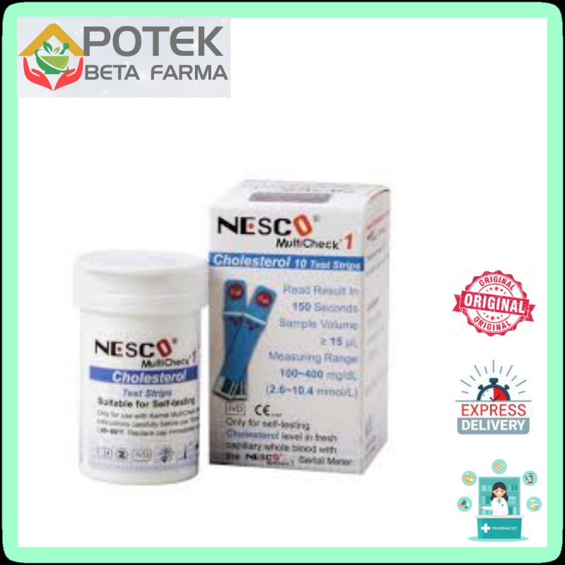 Nesco Strip Test / Nesco Cholestrol / Nesco Gula / Nesco Asam Urat