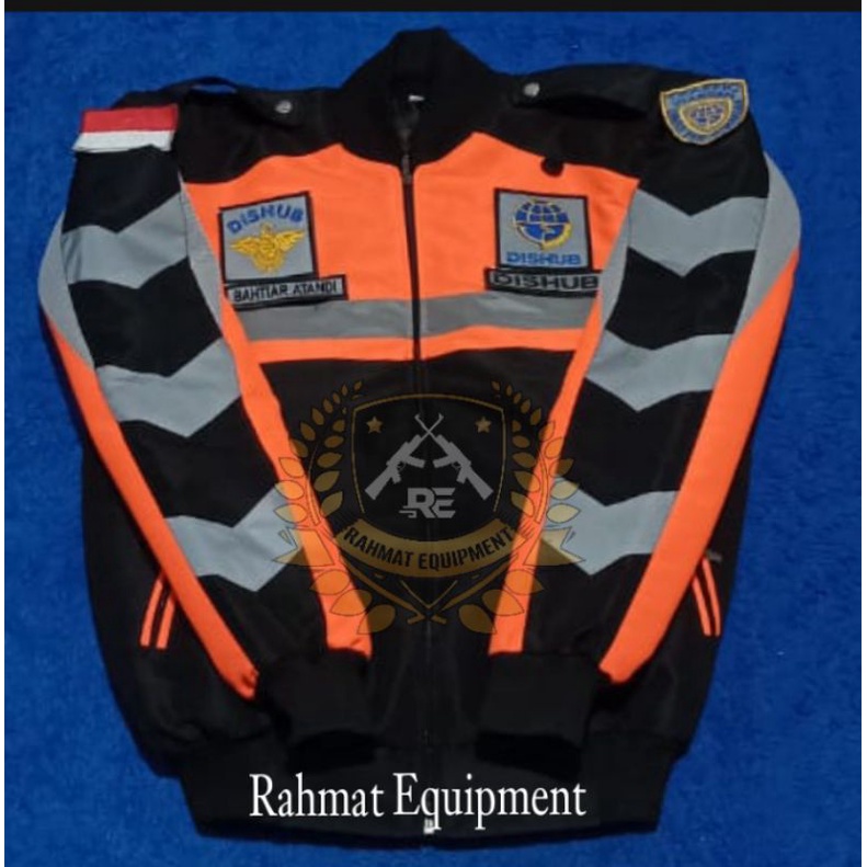 Jaket Dishub Marka Jaket Dishub  Orange Original Terbaru