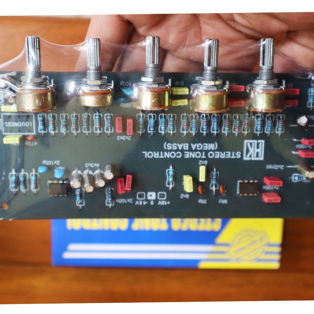 Stereo Tone Control Mega Bass HK Kit Stereo Tune Kontrol Megabass
