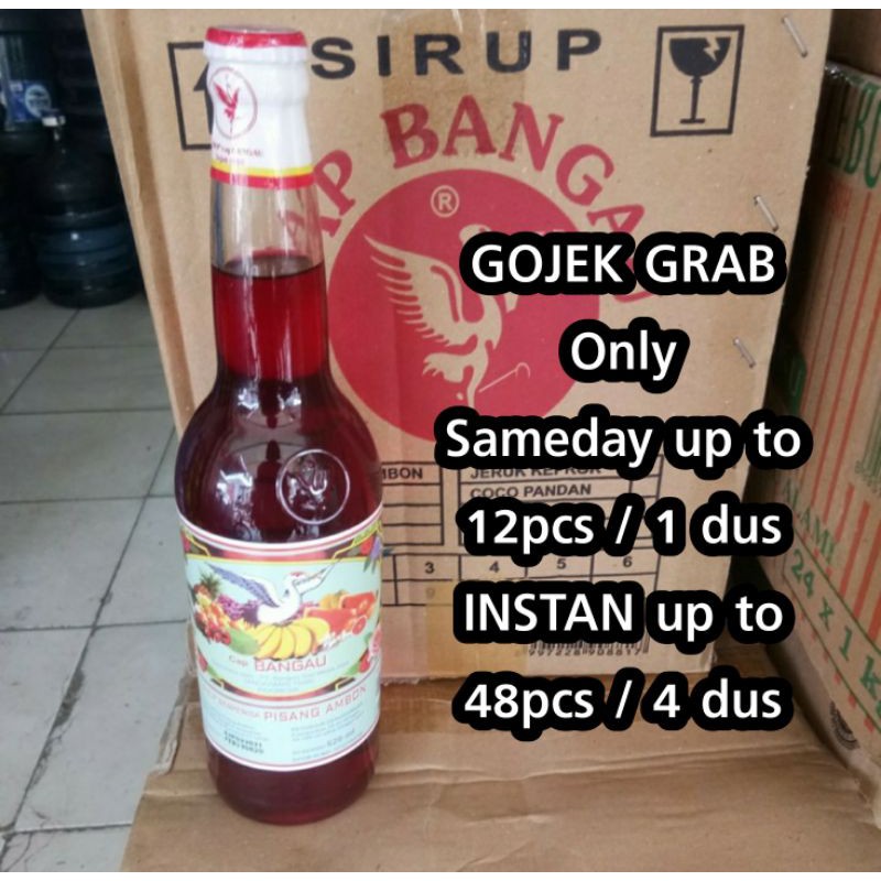 

Sirup Bangau Merah Rasa Pisang Ambon Botol 620ml GRAB