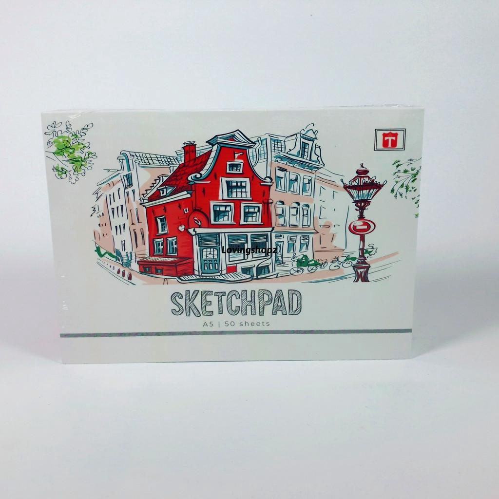 

Buku Sketsa Gambar A5, Sketch Book, Buku Menggambar A5