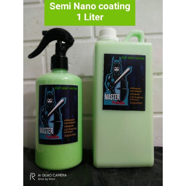 Semi Nano Coating 1 Liter Pengkilap Body Mobil dan Motor