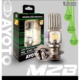 Lampu LED AYOTO ORIGINAL H6 MOTOR BEBEK MATIC BEAT MIO VARIO SATRIA JUPITER SUPRA DLL