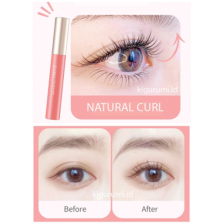 LAMEILA SVMY Maskara Pink Gold Bulu Mata Tebal Lentik Waterproof Mascara LA151 725