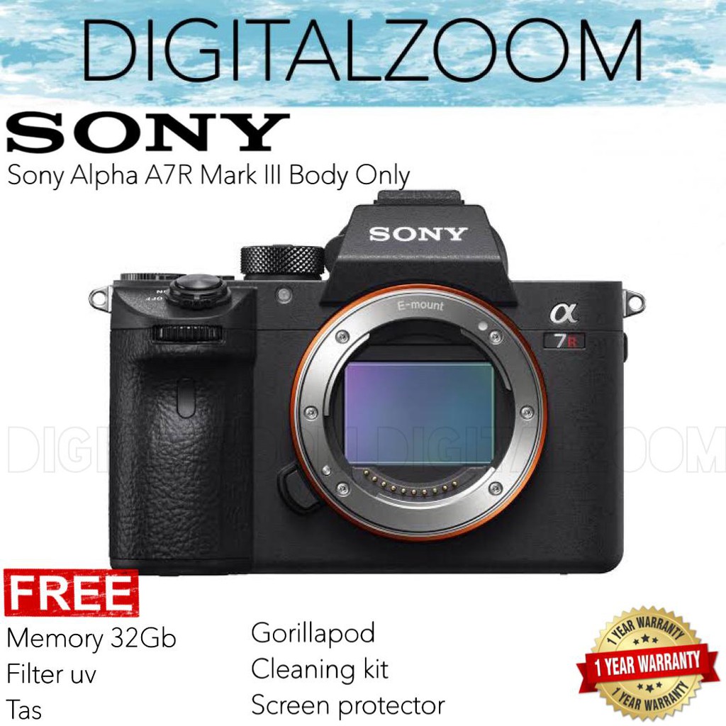 Sony A7R Mark III Body Only - Sony A7R III Body Only