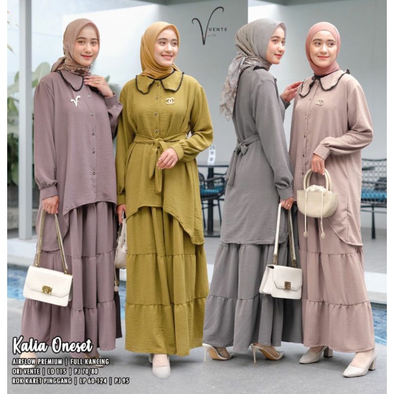 Kalia Oneset / Sora Oneset / Setelan Hijab