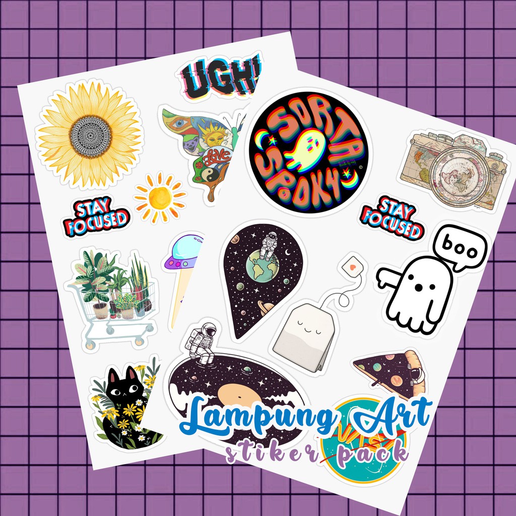 

STIKER PACK CUTE