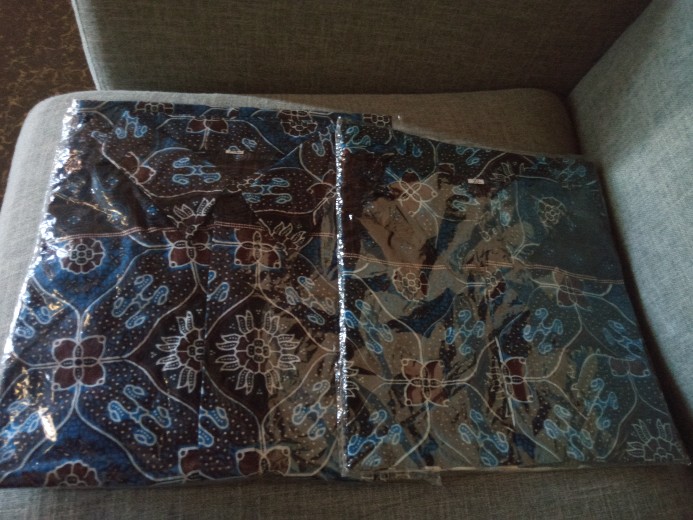 Couple Batik Ayah  Dan Anak Laki Laki - Kemeja Batik Ayah Dan Anak Lengan Pendek - Couple Ayah Anak