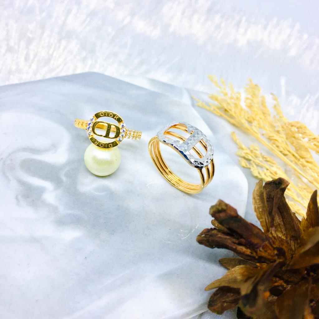 Cincin Emas Christian Dior 375/8k