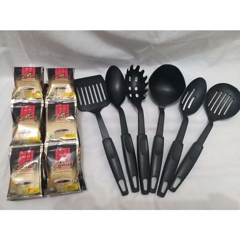 

KOPI LUWAK 20 pcs GRATIS SPATUA SET 6