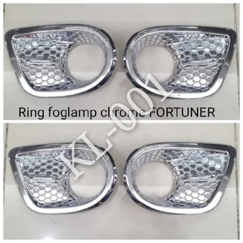 [Eksterior Mobil] COVER FOGLAMP FOG LAMP / RING FOG LAMP FORTUNER