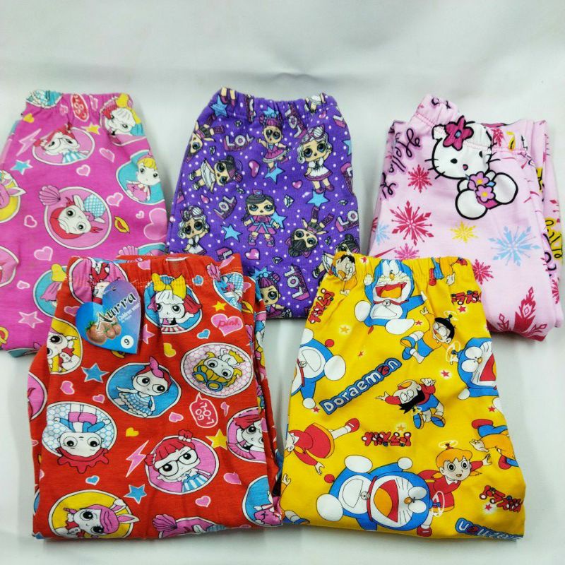 Legging AURA Size XL anak usia 6-9 tahun / Balita / Remaja motif -ALEXA