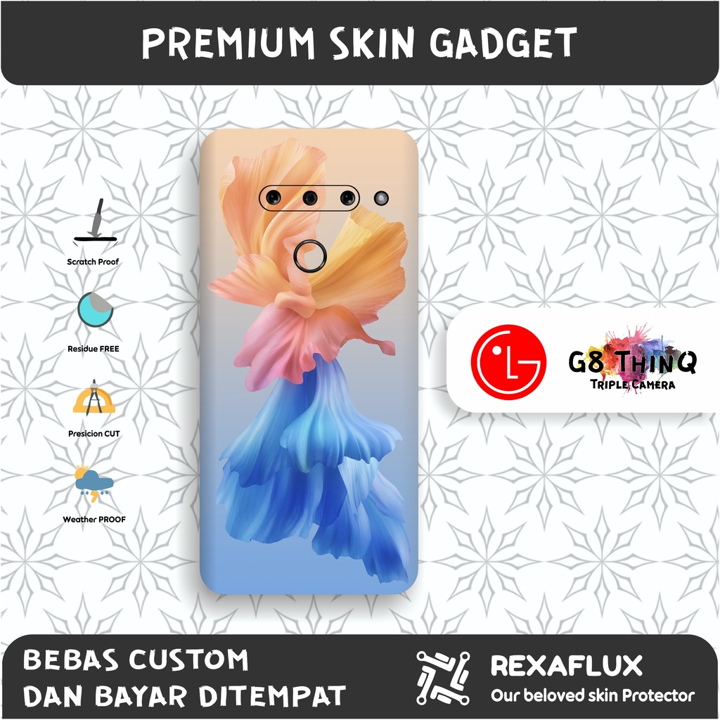 *2PCS* LG G8 THINQ TRIPLE CAMERA Garskin Case/Stiker Protector Free Customs & COD
